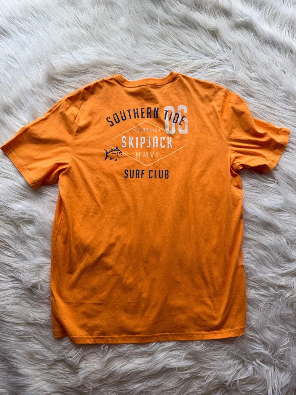 Southern Tide Men’s L Skipjack Pocket Logo Tshirt 100% cotton